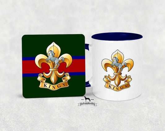Kings Regiment - Mug and Coaster Set