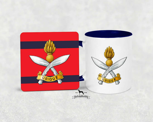 Queen's Gurkha Engineers - MUG and COASTER SET