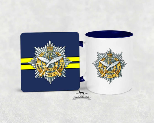 Queen's Own Gurkha Logistic Regiment RLC  - MUG and COASTER SET KC
