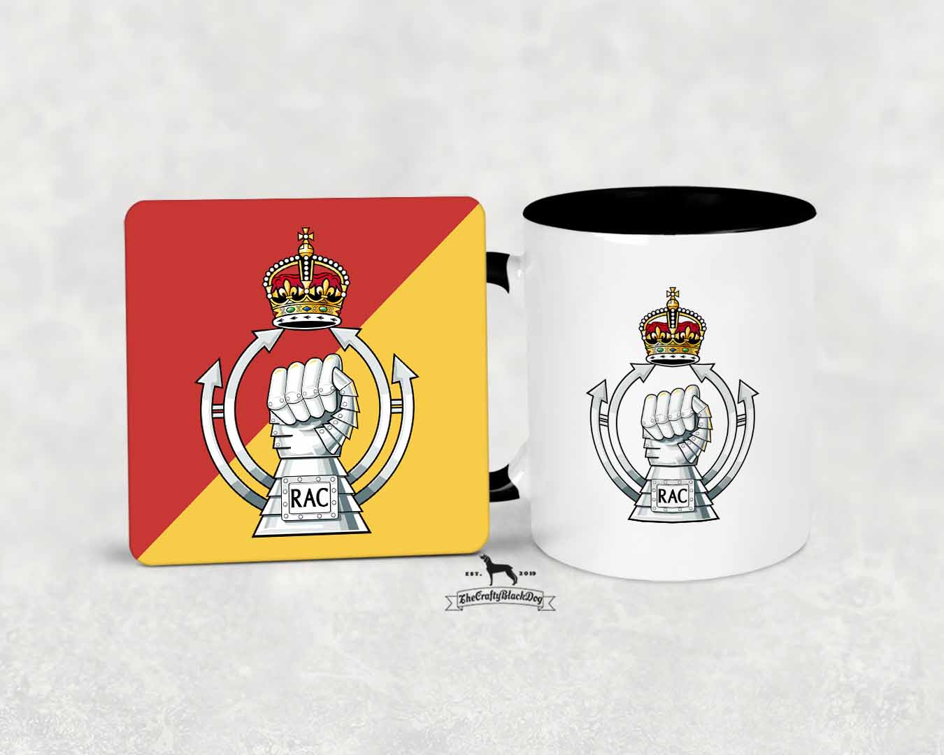 Royal Armoured Corps - Mug and Coaster Set KC