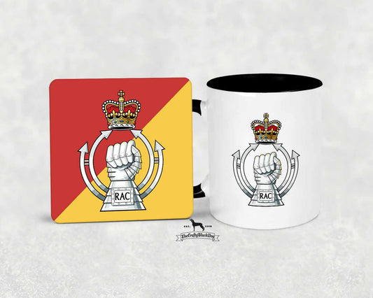 Royal Armoured Corps - MUG and COASTER SET
