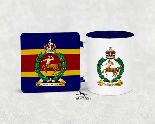 Royal Army Veterinary Corps - Mug and Coaster Set KC