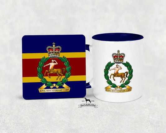 Royal Army Veterinary Corps - Mug and Coaster Set