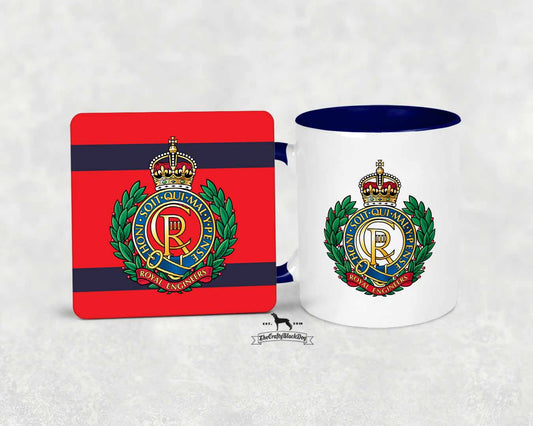 Royal Engineers - Mug and Coaster Set KC