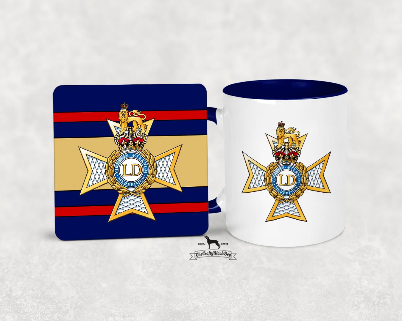 Light Dragoons - MUG and COASTER SET