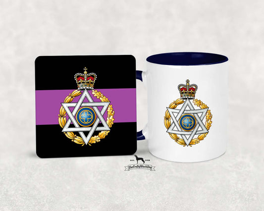 Royal Army Chaplains' Department Jewish - Mug and Coaster Set