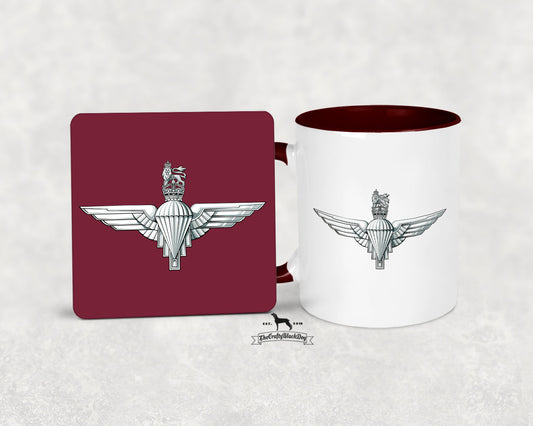 Parachute Regiment -MUG and COASTER SET KC