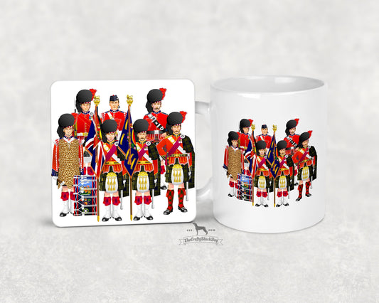 Black Watch  - Uniform Mug and Coaster