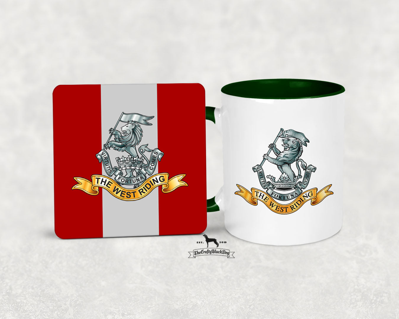 Duke of Wellington Regiment  - Mug And Coaster
