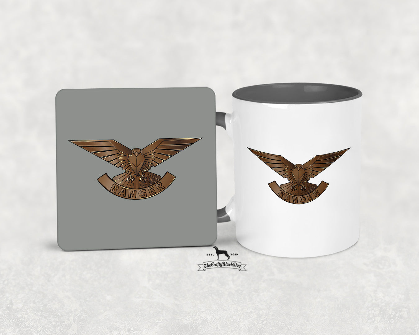 Ranger Regiment  - Mug And Coaster