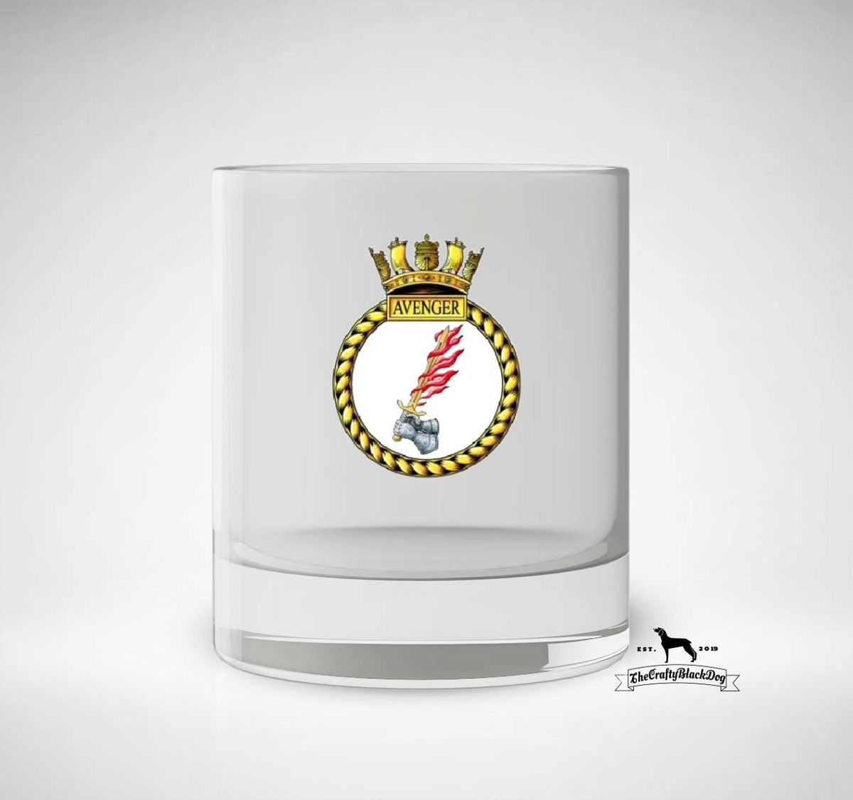 MS Avenger - Whiskey/Spirit Glass