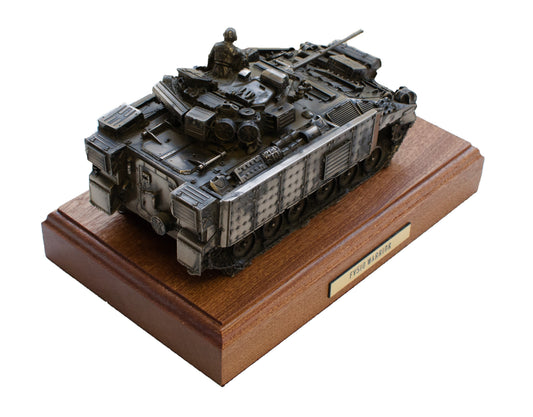 Warrior FV510 Infantry Fighting Vehicle – Cold Cast Bronze Model