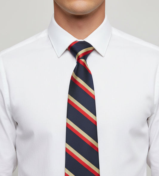 The Oxfordshire and Buckinghamshire Light Infantry (Ox & Bucks) Regimental Tie