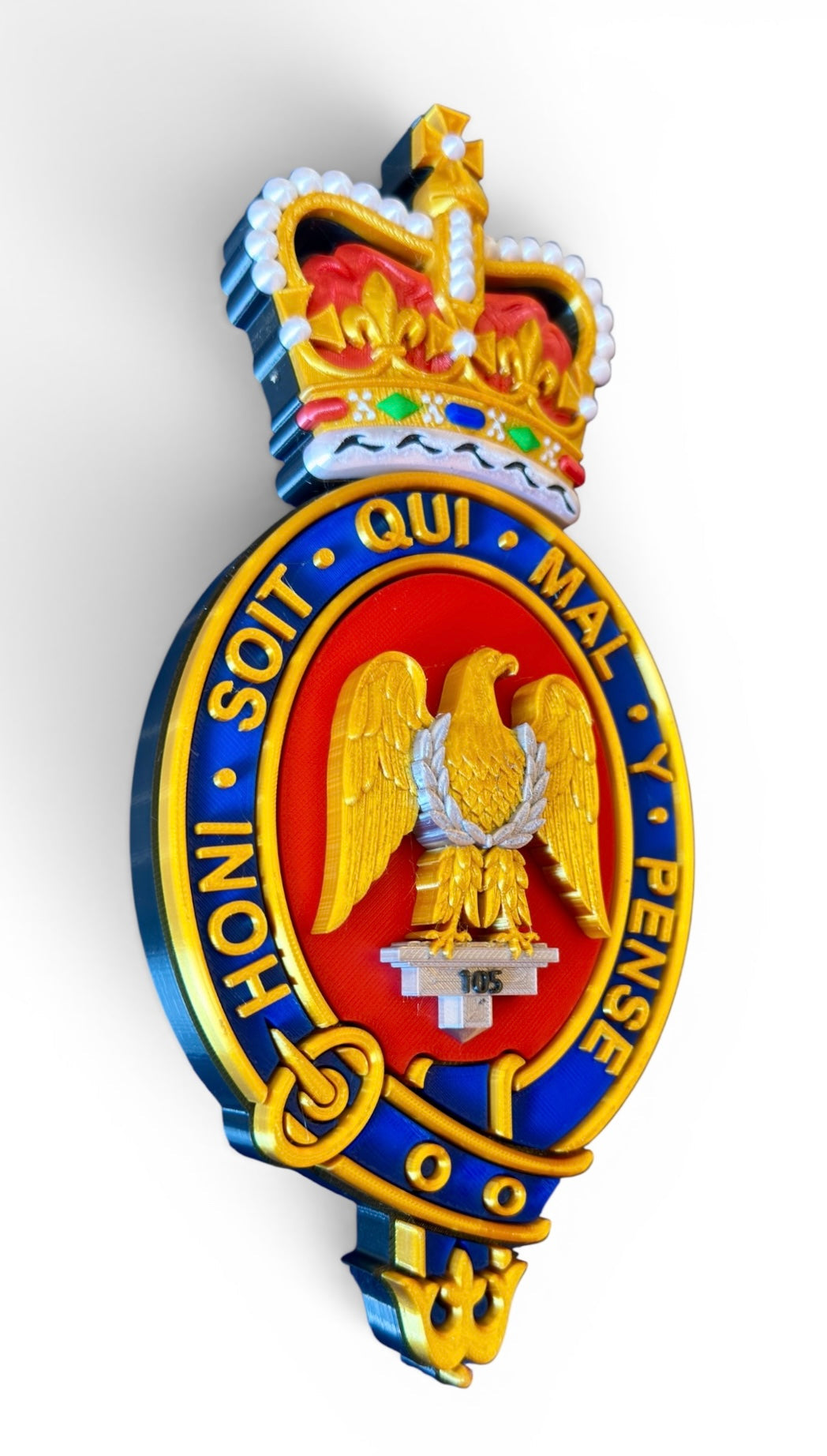 Blues and Royals Waterloo Eagle Regimental Device – Queen's Crown | Officially Licensed