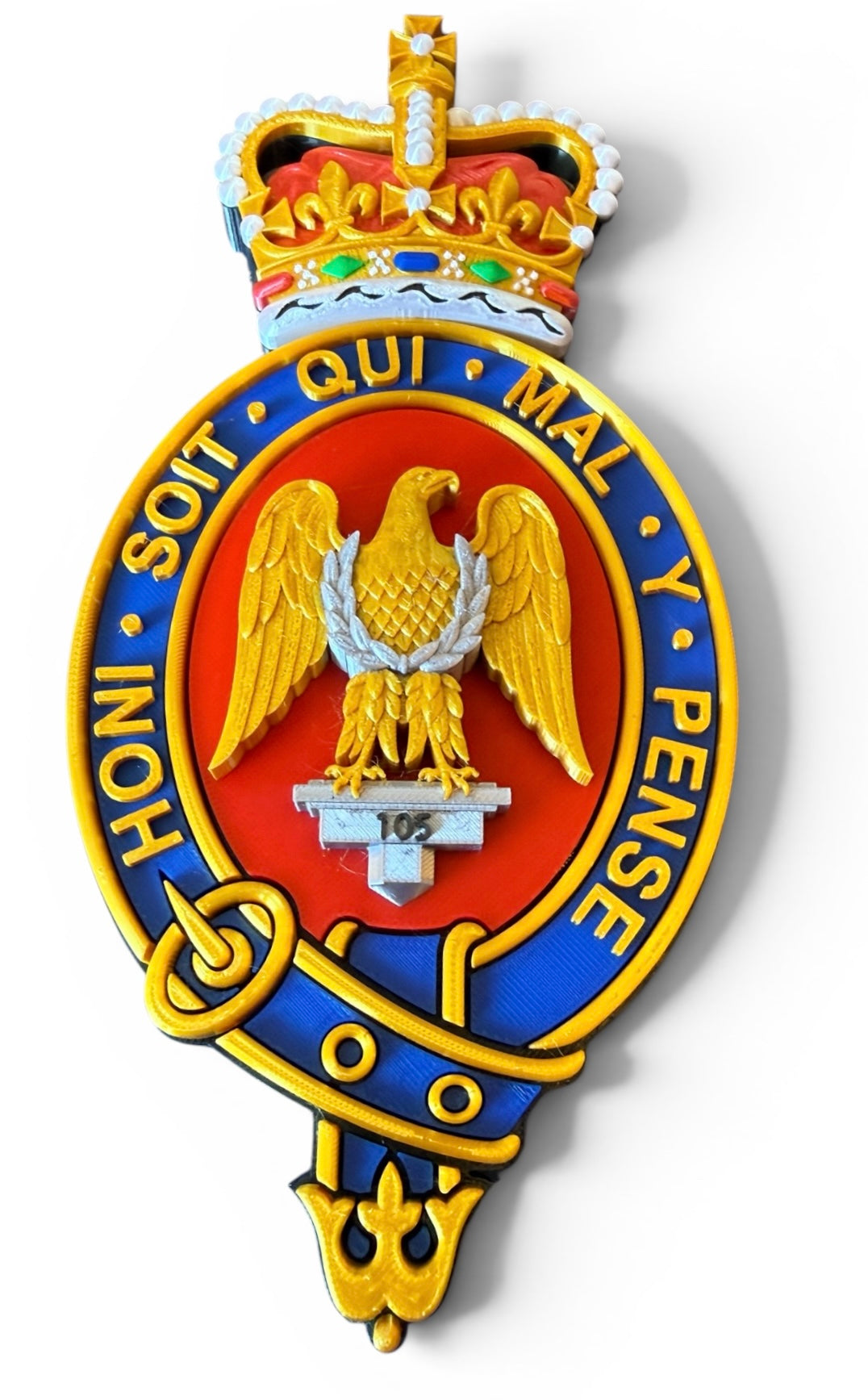 Blues and Royals Waterloo Eagle Regimental Device – Queen's Crown | Officially Licensed