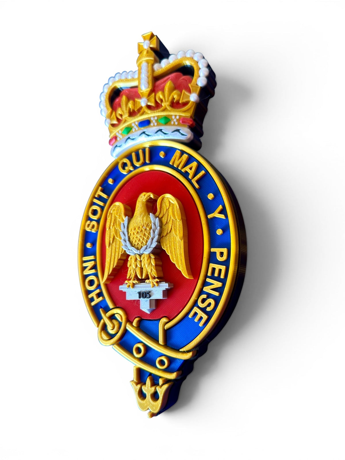 Blues and Royals Waterloo Eagle Regimental Device – Queen's Crown | Officially Licensed