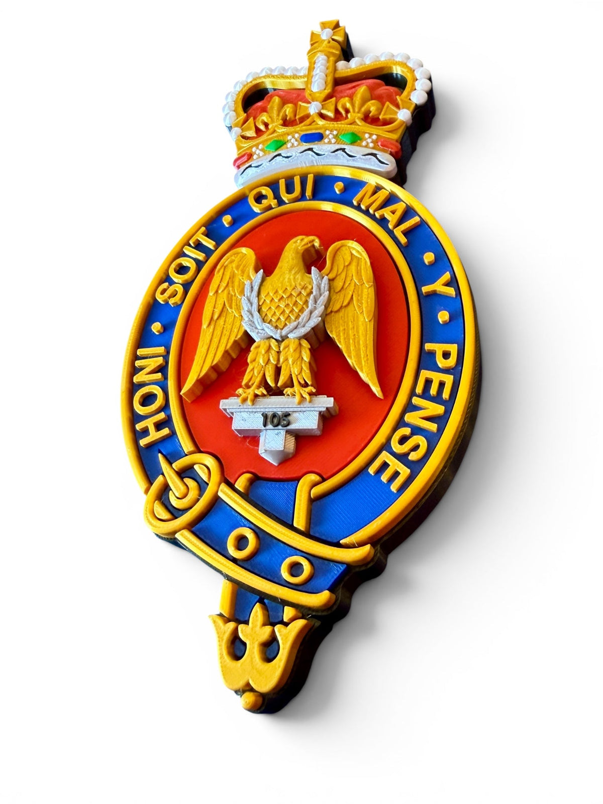 Blues and Royals Waterloo Eagle Regimental Device – Queen's Crown | Officially Licensed