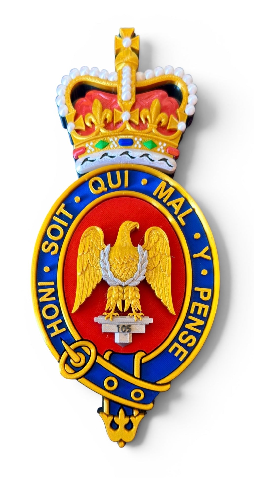 Blues and Royals Waterloo Eagle Regimental Device – Queen's Crown | Officially Licensed