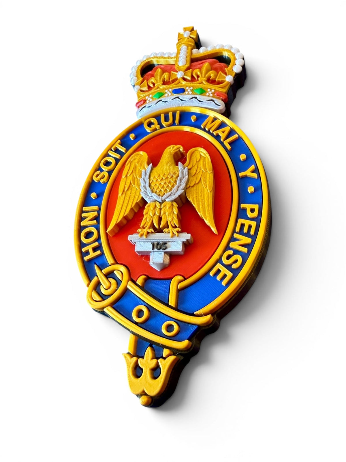 Blues and Royals Waterloo Eagle Regimental Device – Queen's Crown | Officially Licensed