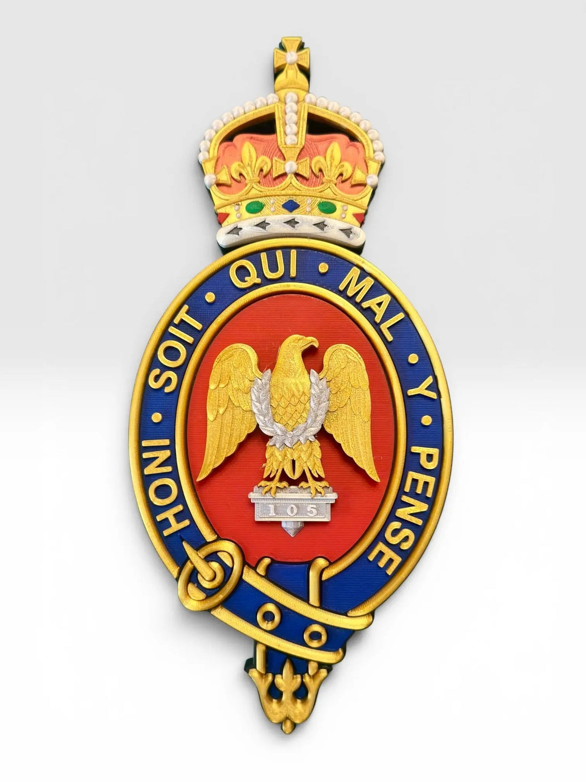 Blues and Royals Waterloo Eagle Regimental Device – King's Crown | Officially Licensed