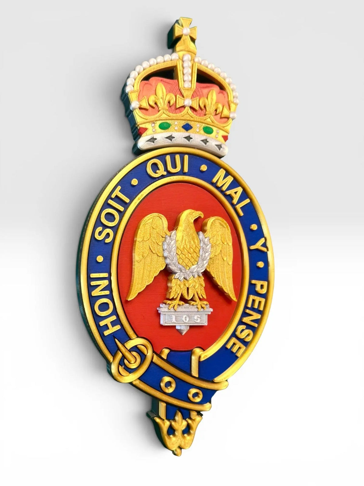 Blues and Royals Waterloo Eagle Regimental Device – King's Crown | Officially Licensed