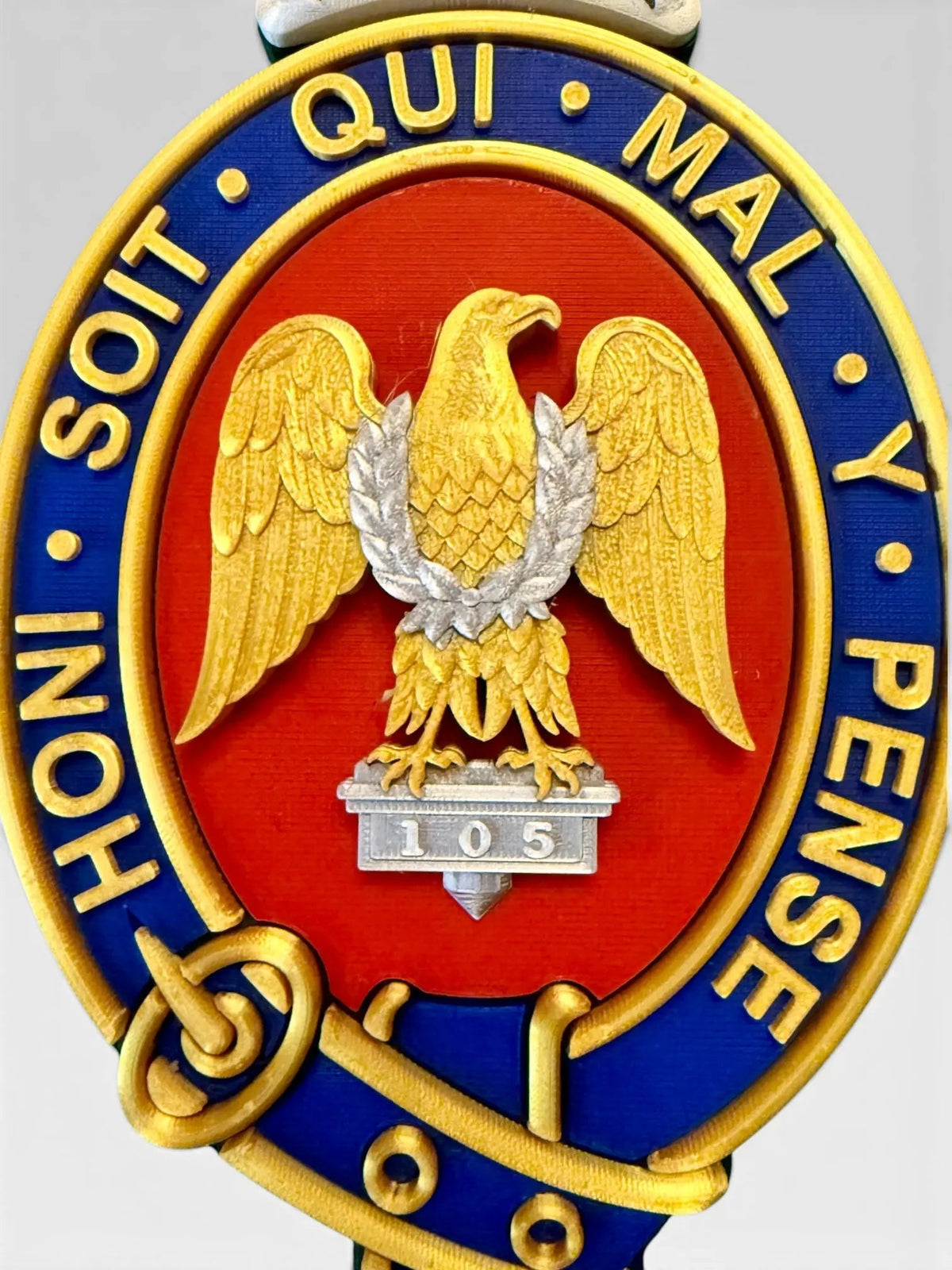 Blues and Royals Waterloo Eagle Regimental Device – King's Crown | Officially Licensed