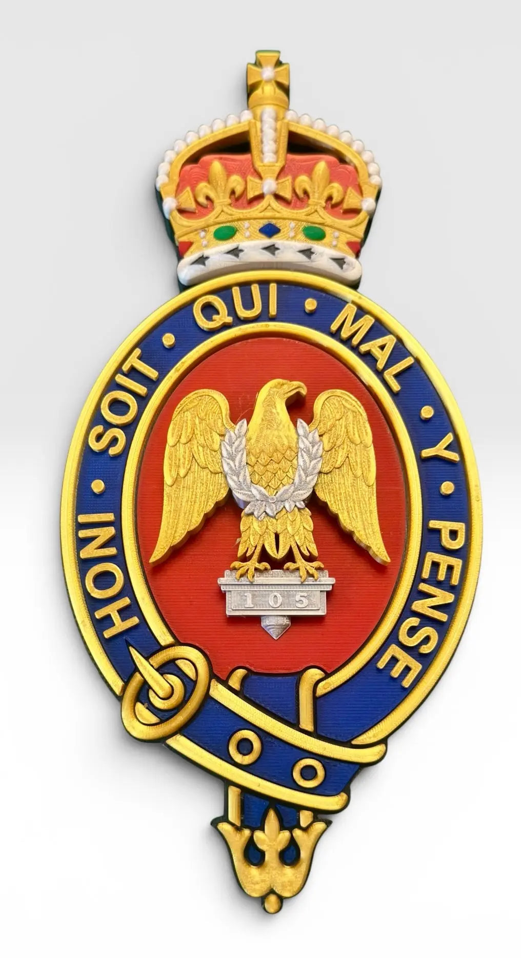 Blues and Royals Waterloo Eagle Regimental Device – King's Crown | Officially Licensed