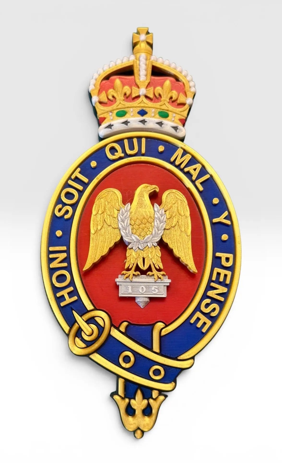 Blues and Royals Waterloo Eagle Regimental Device – King's Crown | Officially Licensed