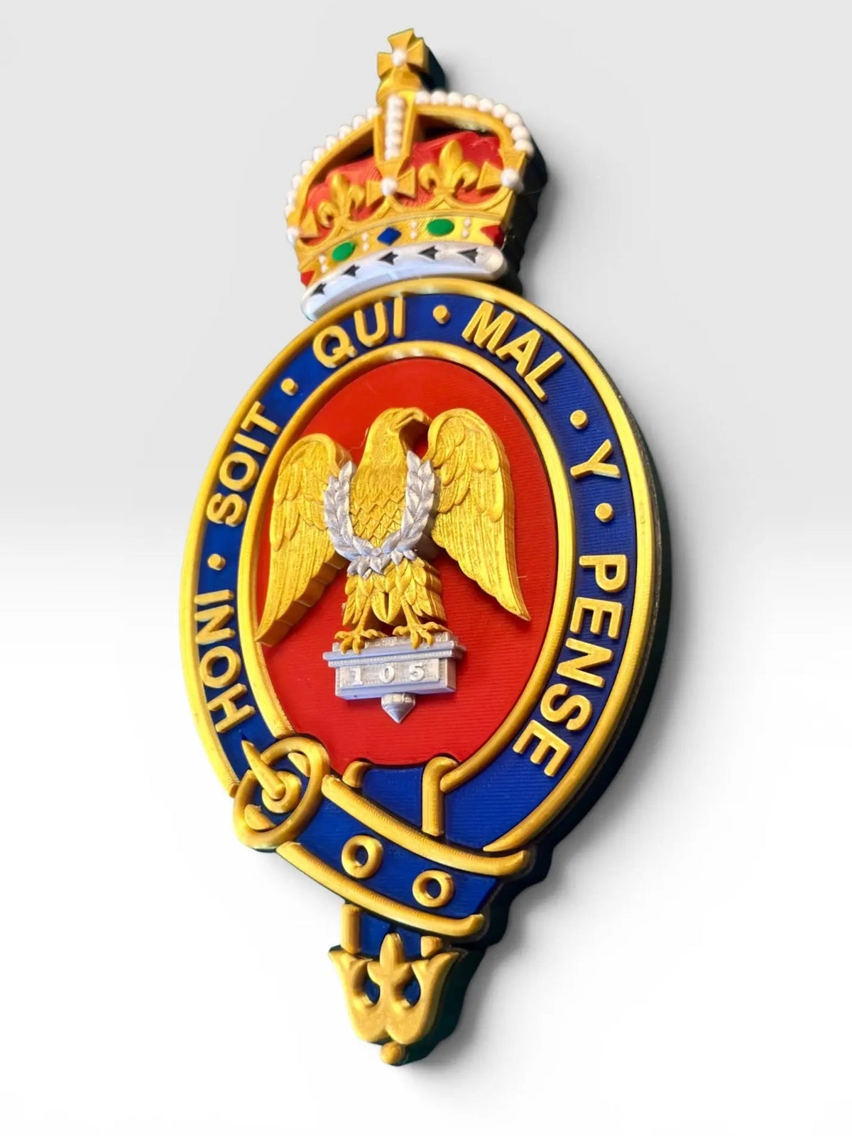 Blues and Royals Waterloo Eagle Regimental Device – King's Crown | Officially Licensed