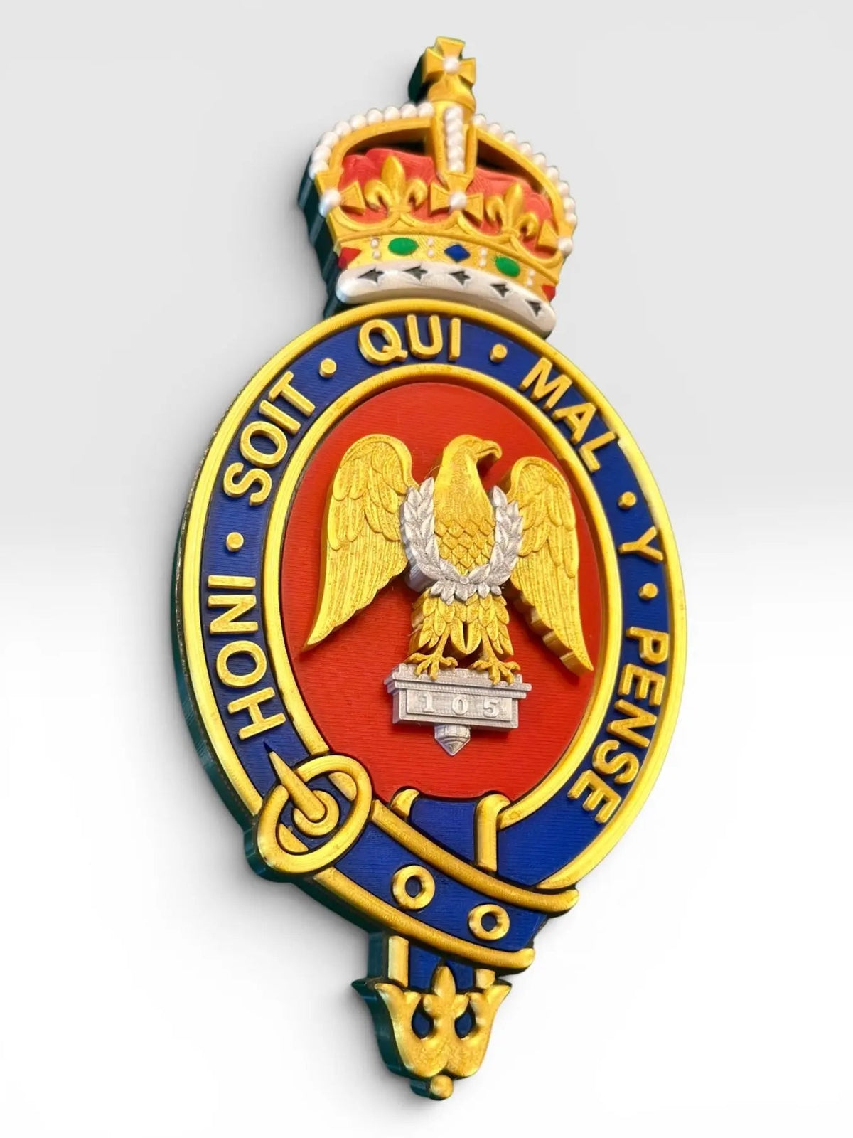 Blues and Royals Waterloo Eagle Regimental Device – King's Crown | Officially Licensed