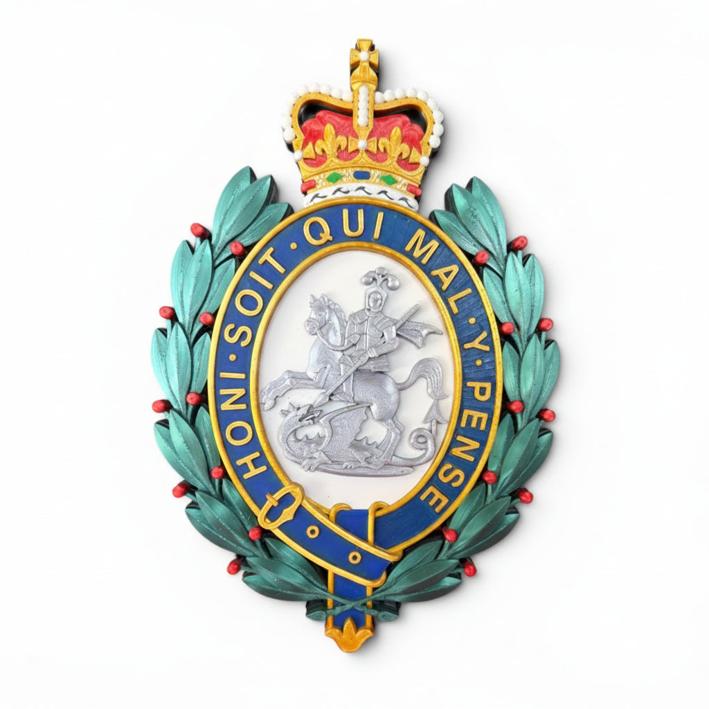 Royal Regiment of Fusiliers Regimental Emblem Queen's Crown | Officially Licensed