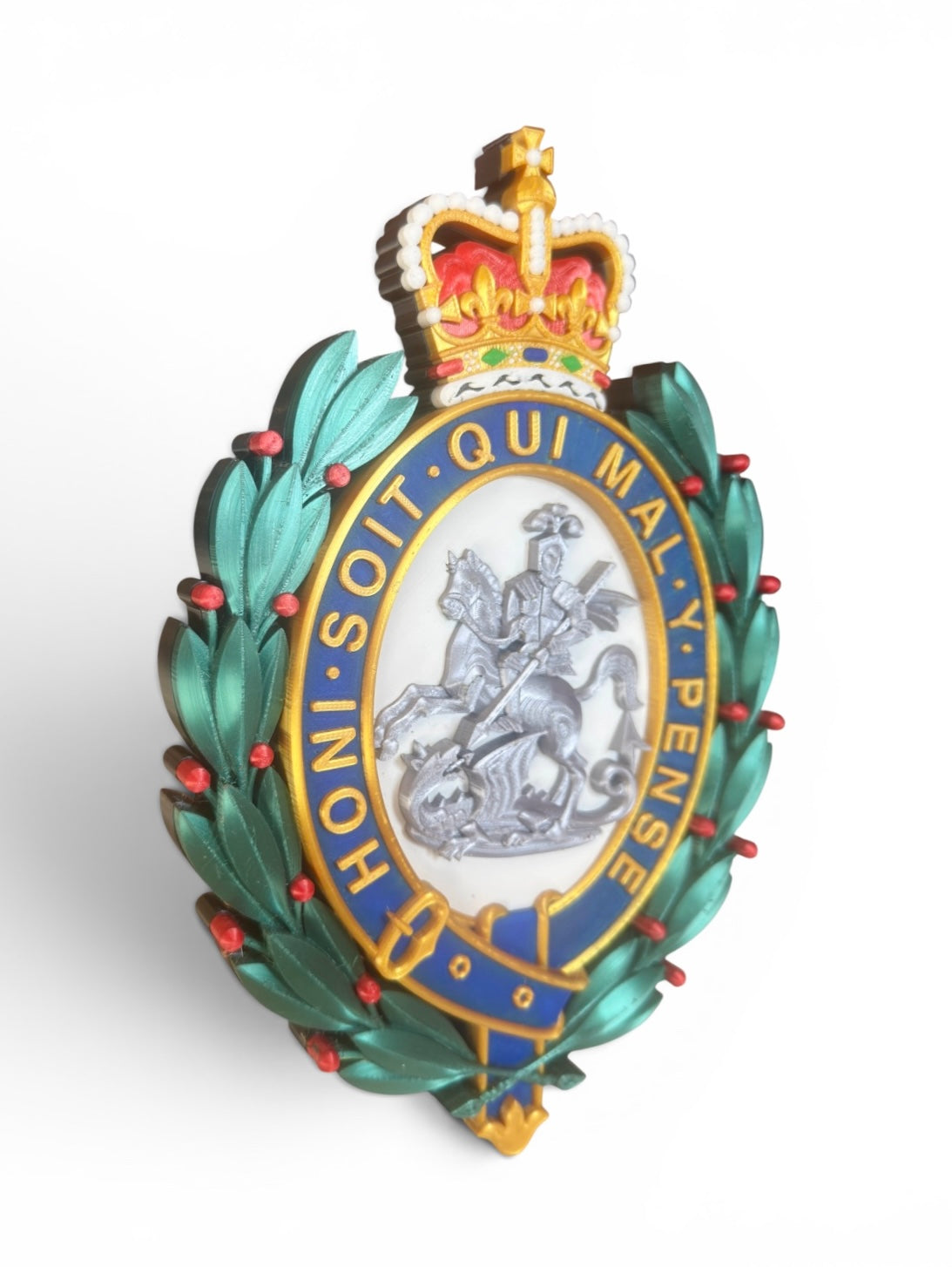 Royal Regiment of Fusiliers Regimental Emblem Queen's Crown | Officially Licensed