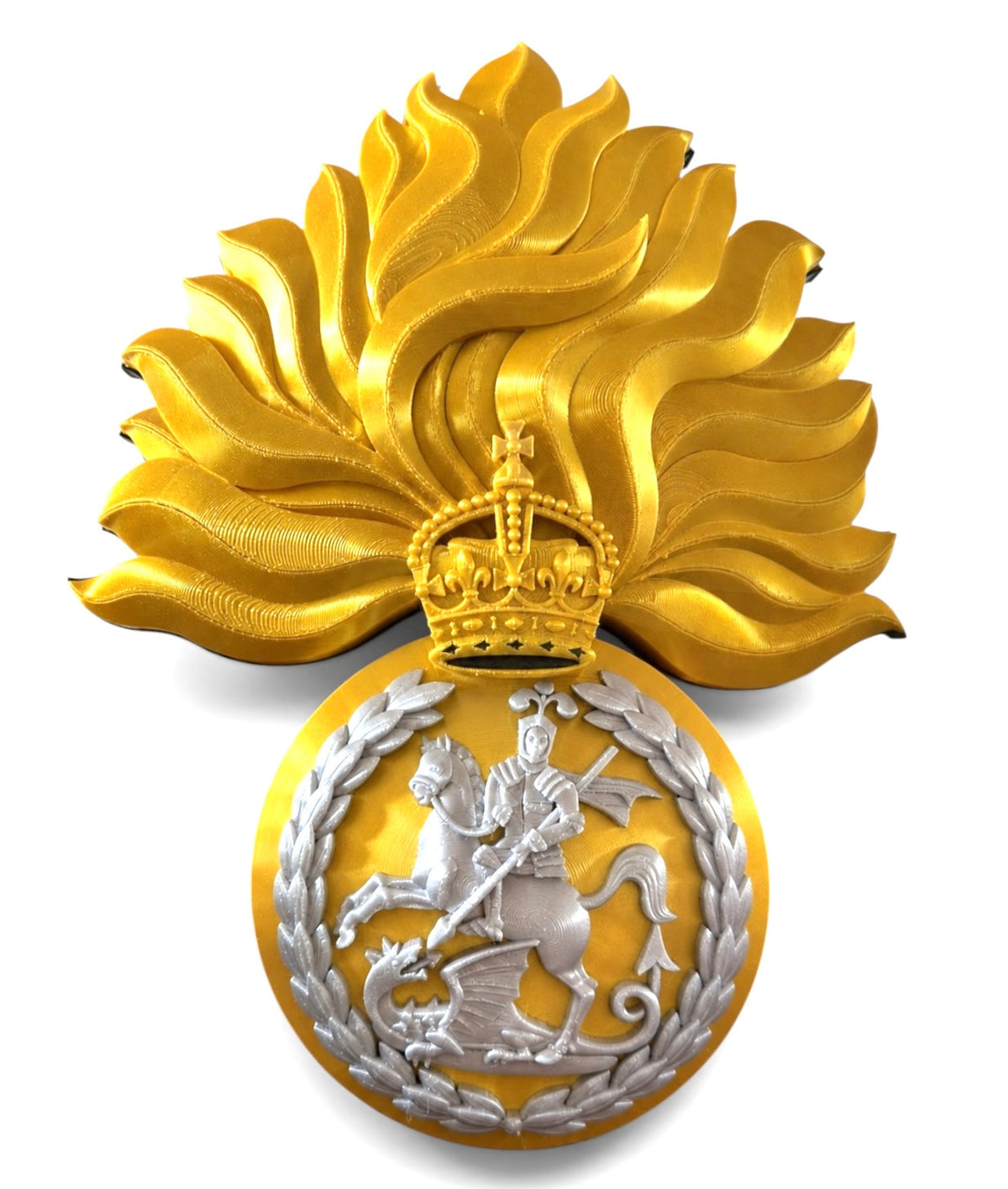 Royal Regiment of Fusiliers Grenade King's Crown Cap Badge | Officially Licensed