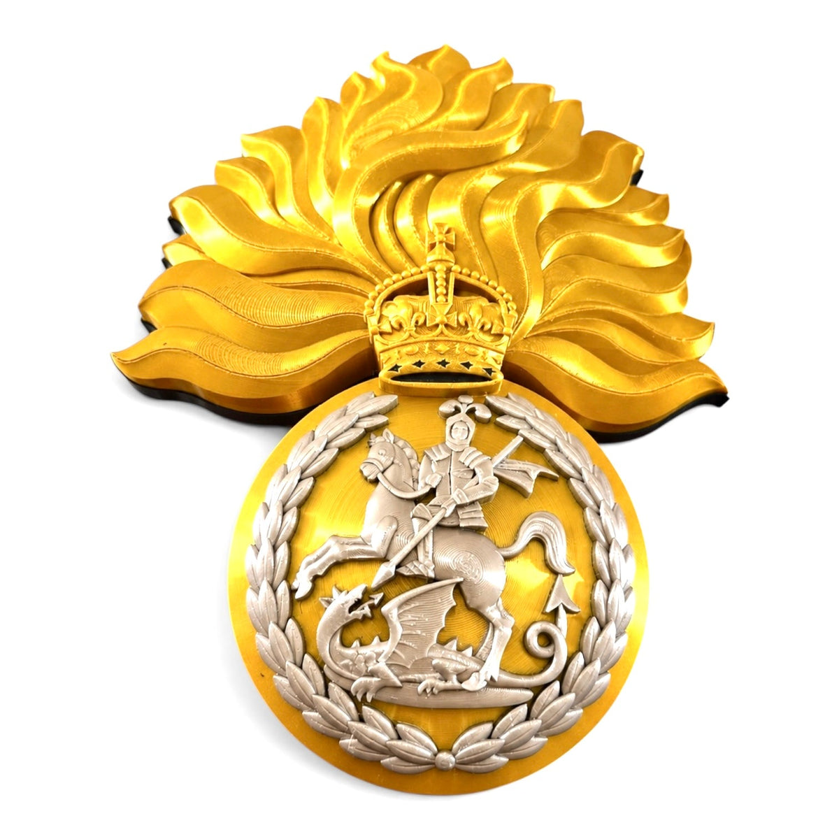 Royal Regiment of Fusiliers Grenade King's Crown Cap Badge | Officially Licensed