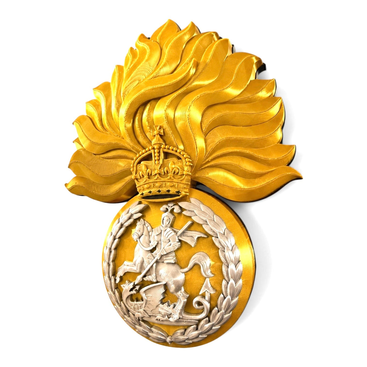 Royal Regiment of Fusiliers Grenade King's Crown Cap Badge | Officially Licensed