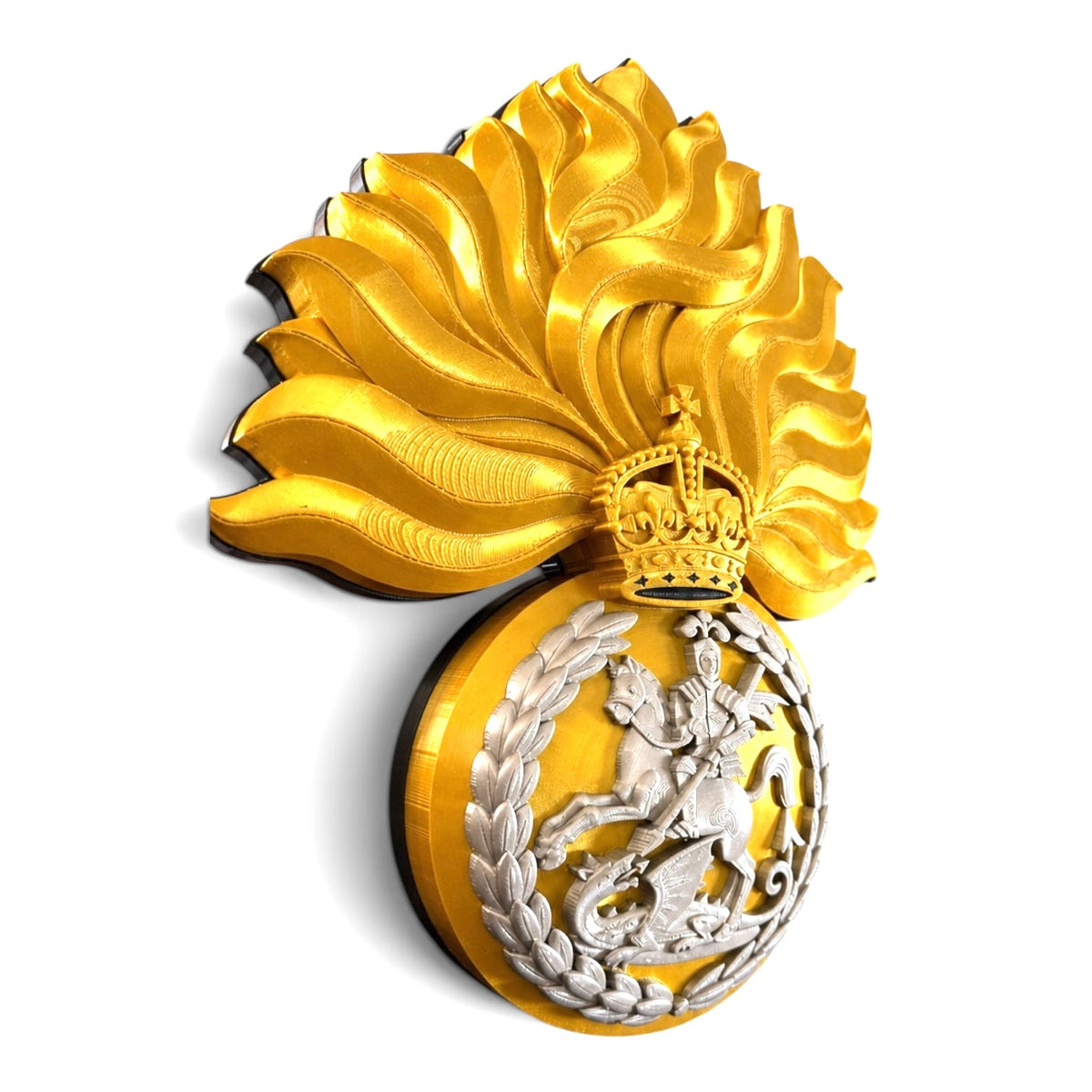 Royal Regiment of Fusiliers Grenade King's Crown Cap Badge | Officially Licensed