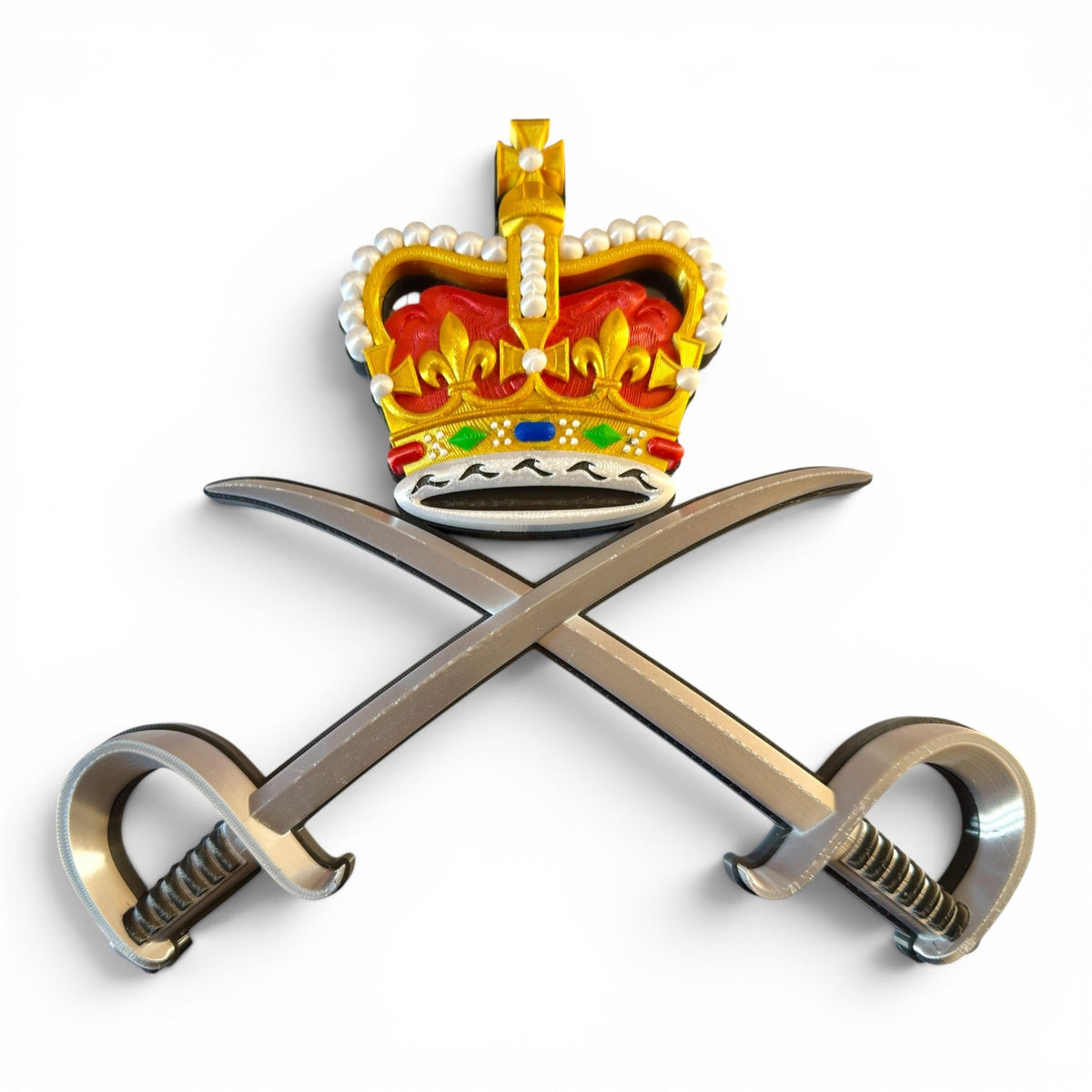 Royal Army Physical Training Corps (RAPTC) Queen's Crown Cap Badge | Officially Licensed