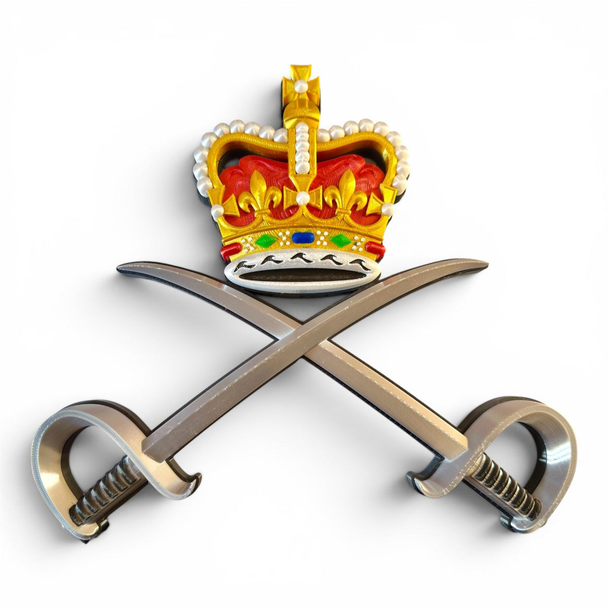 Royal Army Physical Training Corps (RAPTC) Queen's Crown Cap Badge | Officially Licensed