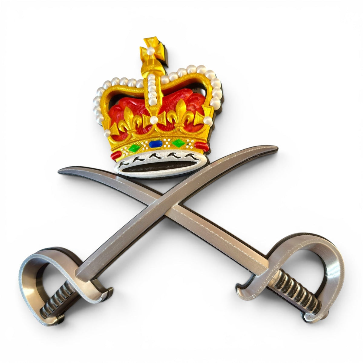 Royal Army Physical Training Corps (RAPTC) Queen's Crown Cap Badge | Officially Licensed
