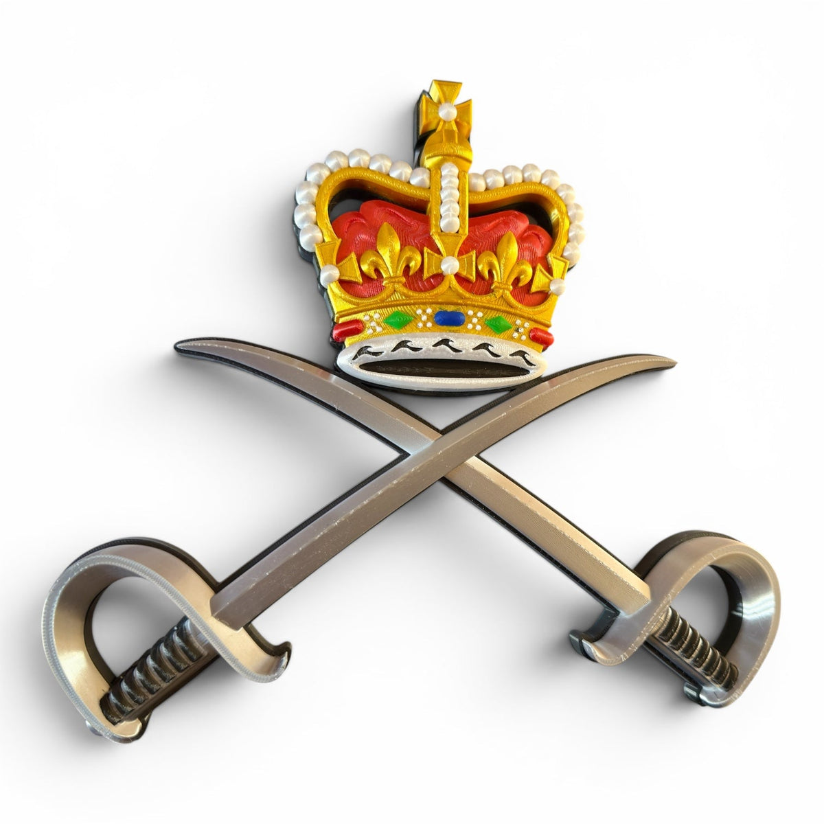 Royal Army Physical Training Corps (RAPTC) Queen's Crown Cap Badge | Officially Licensed