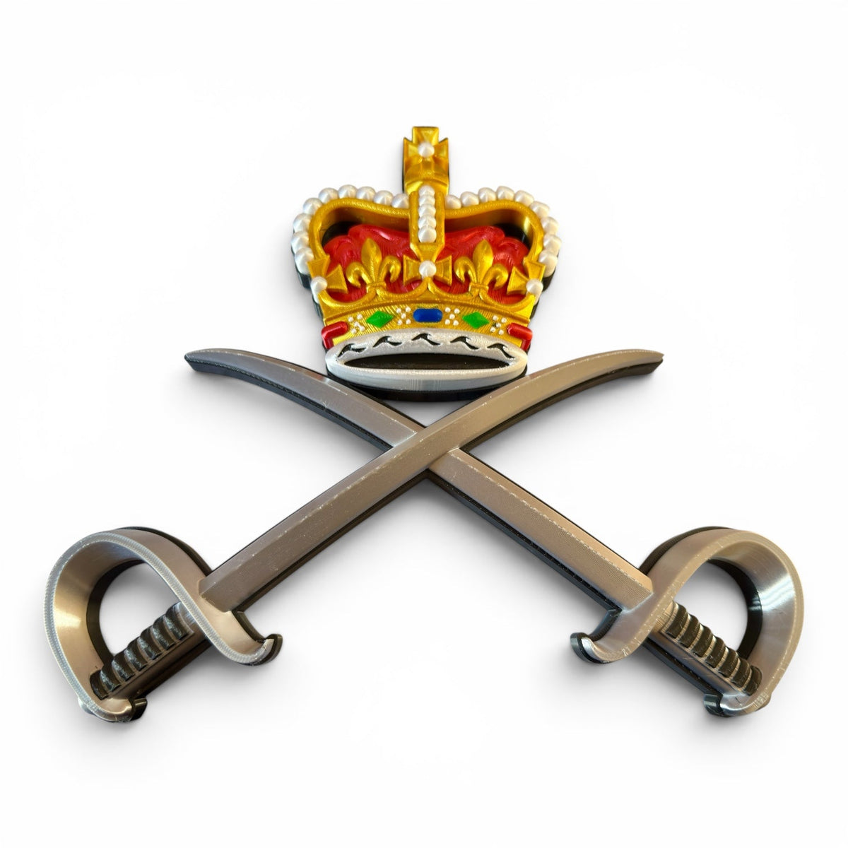 Royal Army Physical Training Corps (RAPTC) Queen's Crown Cap Badge | Officially Licensed