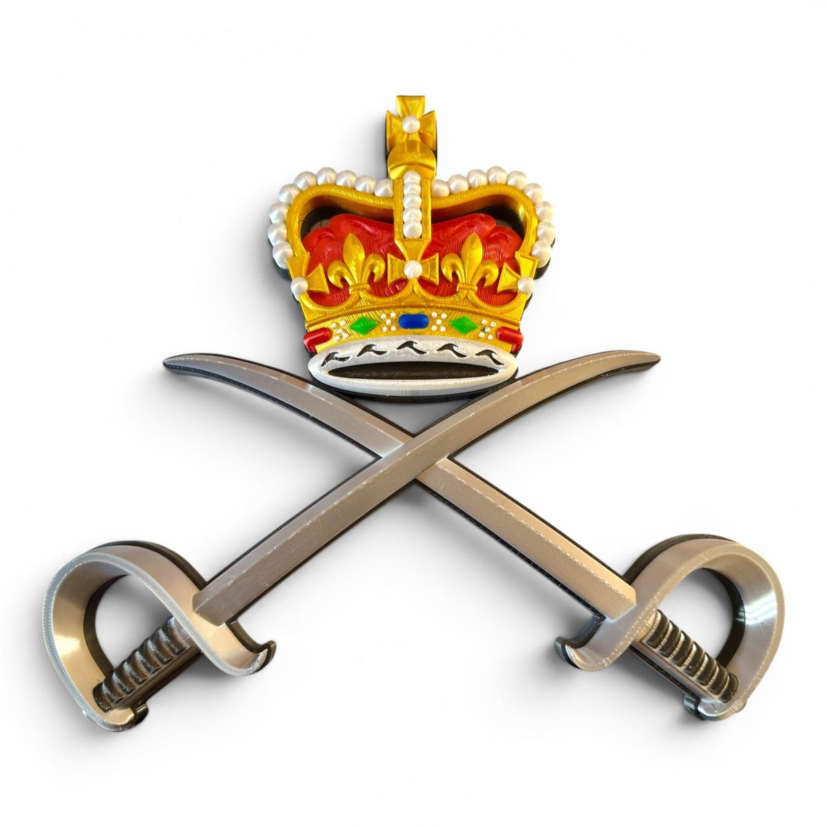 Royal Army Physical Training Corps (RAPTC) Queen's Crown Cap Badge | Officially Licensed