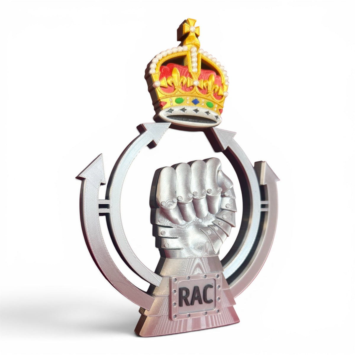 Royal Armoured Corps Cap Badge King's Crown | Officially Licensed