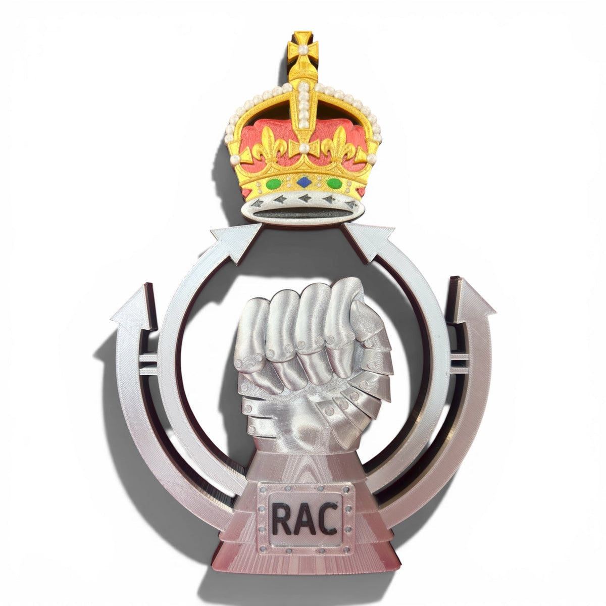 Royal Armoured Corps Cap Badge King's Crown | Officially Licensed