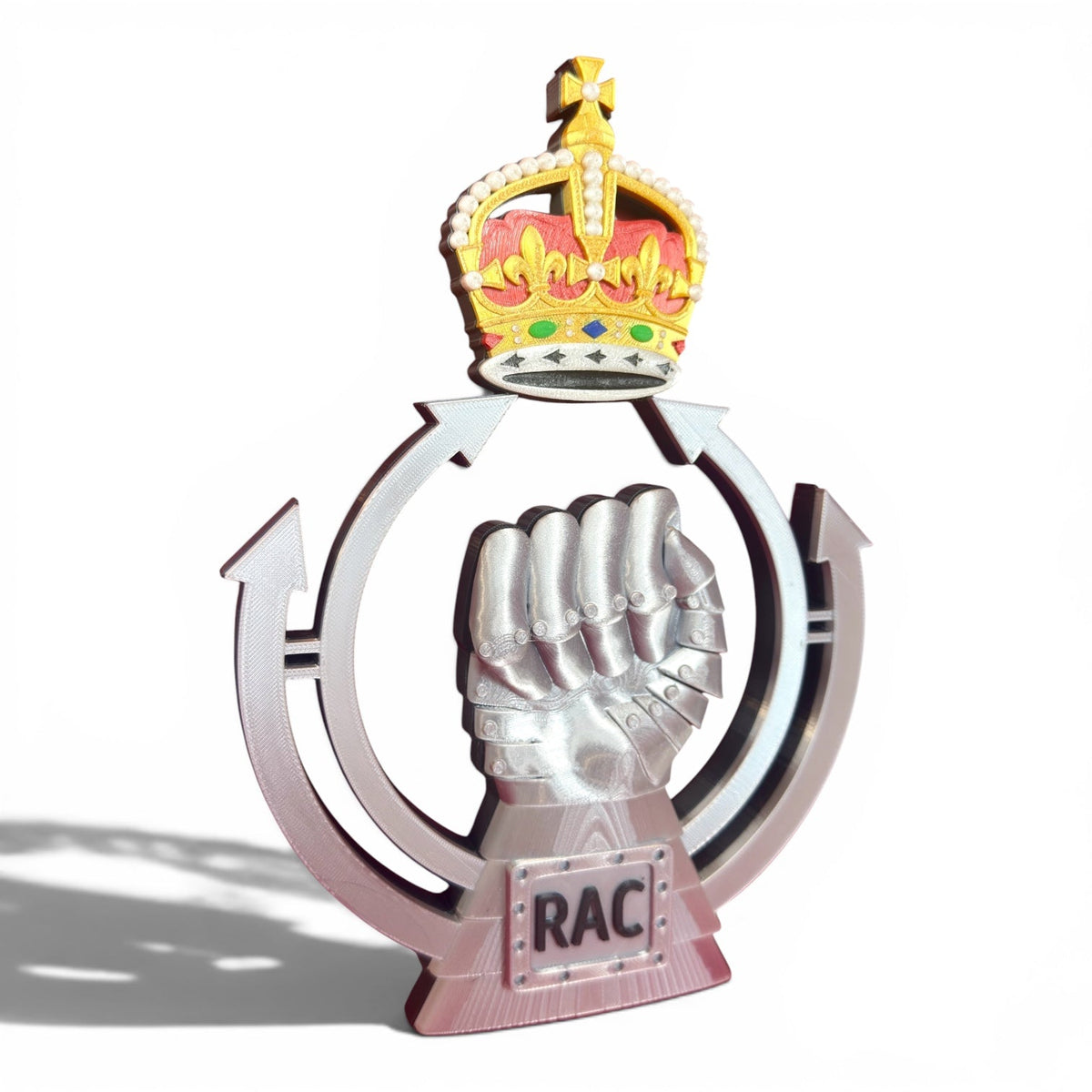 Royal Armoured Corps Cap Badge King's Crown | Officially Licensed