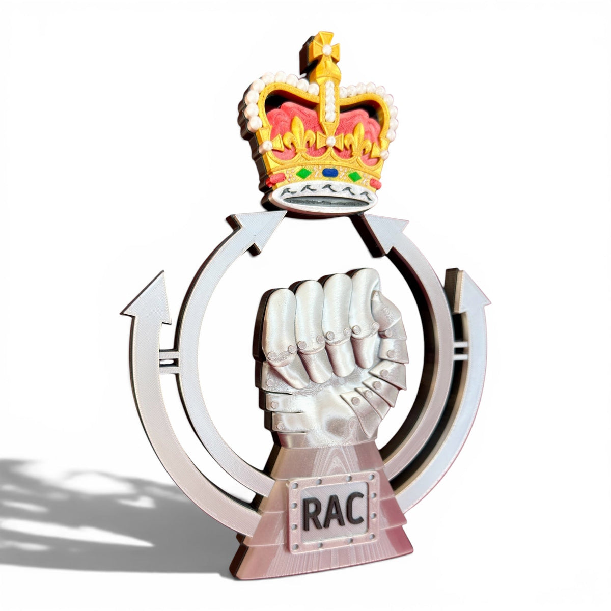 Royal Armoured Corps Cap Badge Queen's Crown | Officially Licensed