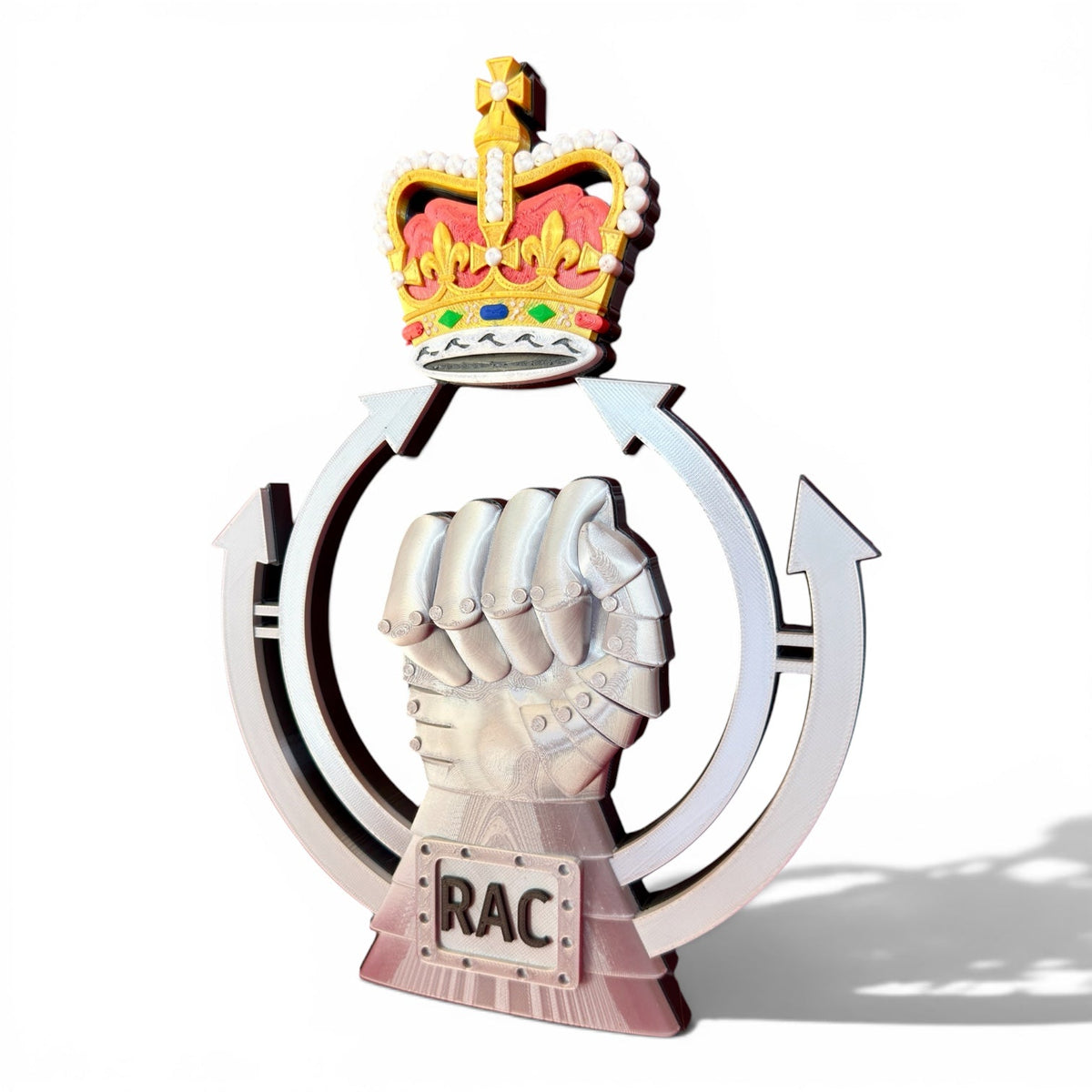 Royal Armoured Corps Cap Badge Queen's Crown | Officially Licensed