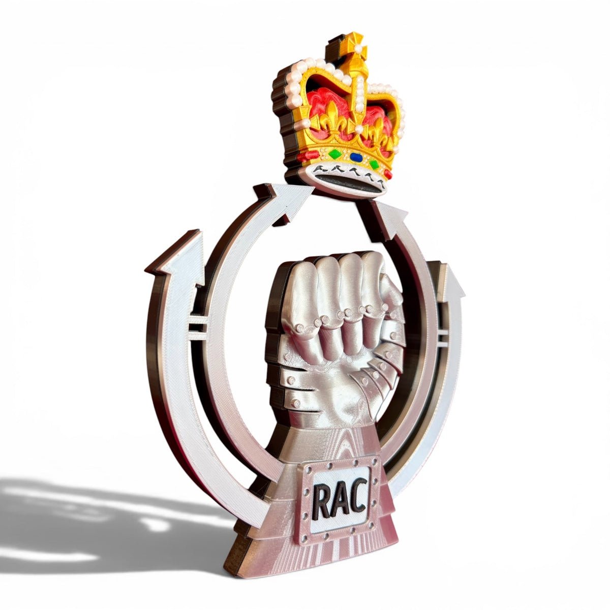 Royal Armoured Corps Cap Badge Queen's Crown | Officially Licensed