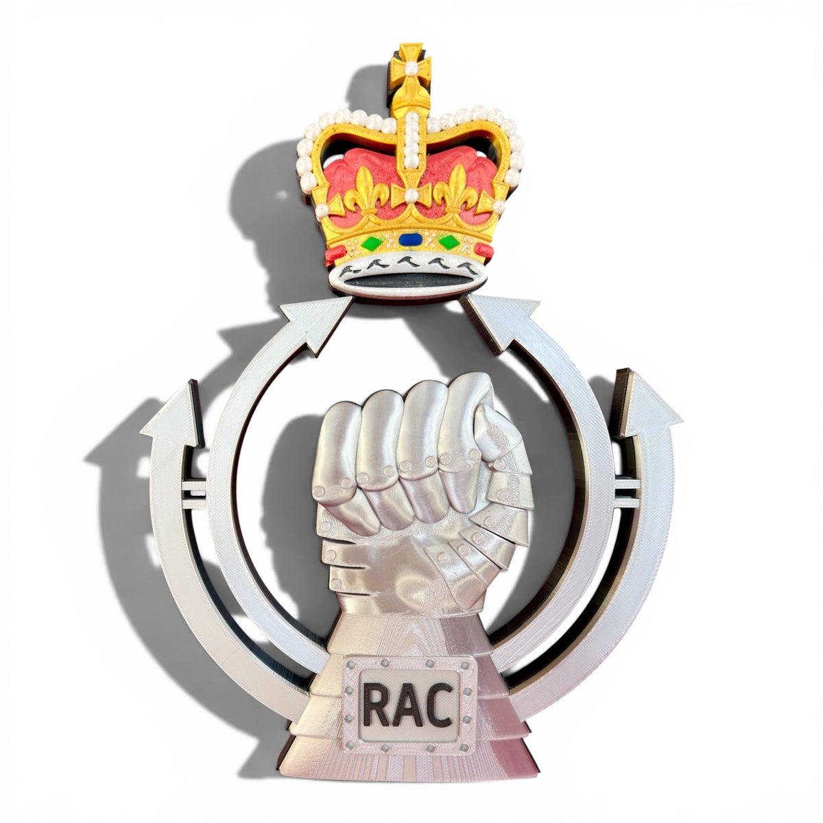 Royal Armoured Corps Cap Badge Queen's Crown | Officially Licensed