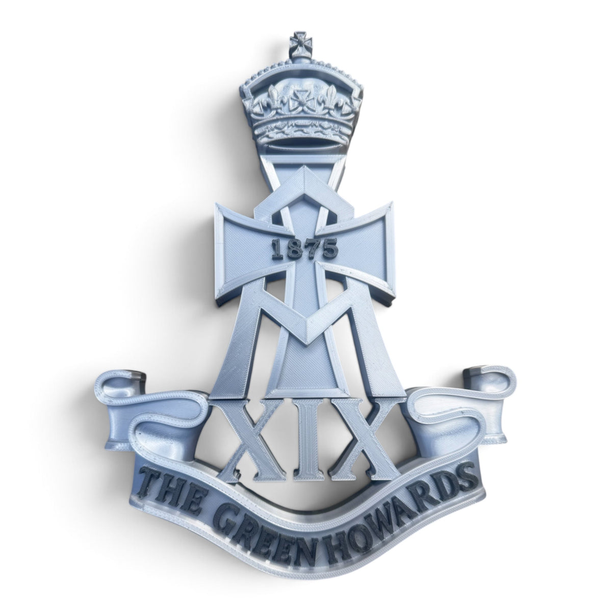 The Green Howards Cap Badge | Silver & Black | Officially Licensed